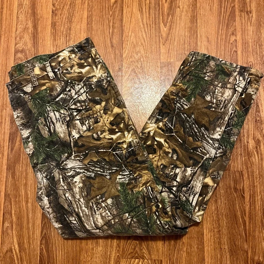 Wrangler Pro‎ Gear Camouflage Pants 46x32 Realtree Xtra Cargo